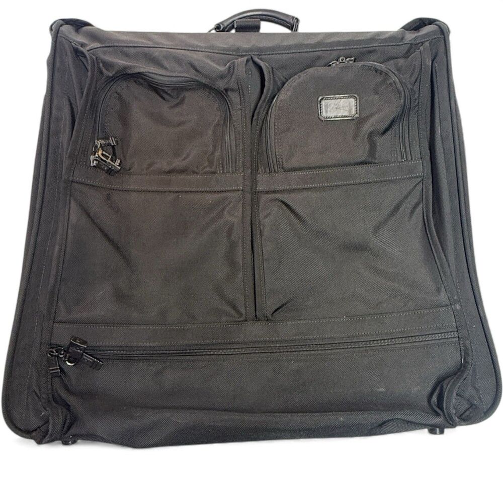 Tumi USA Alpha Extended Trip 2 Wheeled 24" Garment Bag Large Wardrobe
